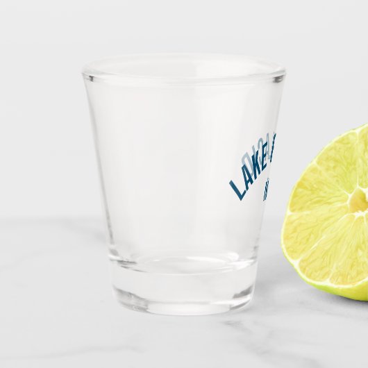 Verre A Shot Lac Placid - NY (Gauche)