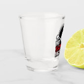 Verre A Shot Lacrosse Pas De Sang Pas De Faux (Gauche)