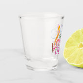 Verre A Shot Laissez La Musique Parler, Notes Musicales (Gauche)