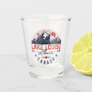 Verre A Shot Lake Louise Alberta Canada Travel Ski Souvenirs