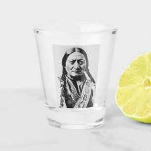 Verre A Shot Lakota Chef Abandon : assis Bull Fort Buford