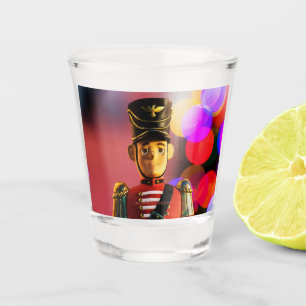 Verre A Shot L'ami soldat de jouet classique de Noël de Slipper