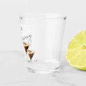 Verre A Shot L'amour se prépare Élégant Shower de Mariée (Droite)