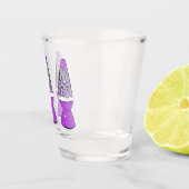 Verre A Shot Lampe de lave fantôme (Droite)