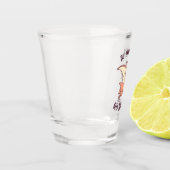 Verre A Shot L'Ancien Oiseau Obtient Le Ver (Gauche)