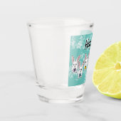 Verre A Shot Lapins de Pâques en forme d'oeuf (Gauche)