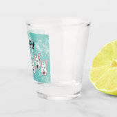 Verre A Shot Lapins de Pâques en forme d'oeuf (Droite)