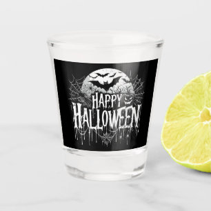 Verre A Shot L'art d'Halloween vintage