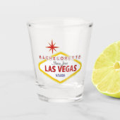Verre A Shot Las Vegas Bachelorette personnalisée (Devant)
