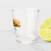 Verre A Shot Latitude Austin Skyline (Droite)
