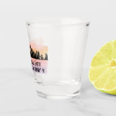 Verre A Shot Latitude et longitude de New York (Droite)