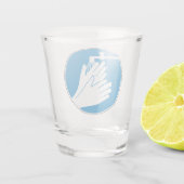 Verre A Shot Lavez-vous les mains (santé et sécurité) (hygiène) (Dos)
