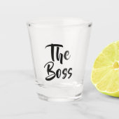 VERRE A SHOT LE BOSS (Devant)