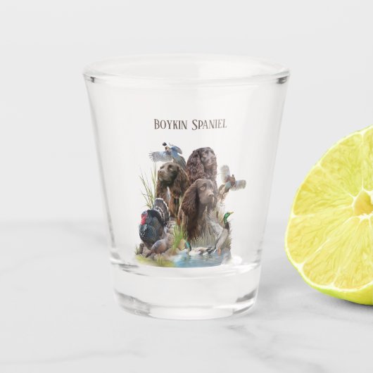 Verre A Shot Le Boykin Spaniel (Devant)