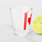Verre A Shot Le Canada garde le souvenir du souvenir de l'emblè (Gauche)