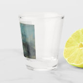Verre A Shot Le château William Turner Alnwick (Droite)