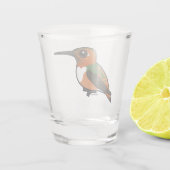 Verre A Shot Le colibri Birdorable Allen (Dos)