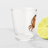 Verre A Shot Le crabe de Dungeness - Cancer Bellianis (Gauche)
