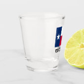 Verre A Shot Le drapeau de l'état du Texas les lunettes de vue  (Gauche)