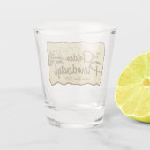 Verre A Shot Le Golden Pterodactyl Tiki Bar Myrtle Beach (Dos)