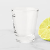 Verre A Shot Le jeu de quartz d'un géologue brillant (Droite)