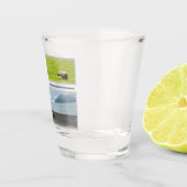 Verre A Shot Le lac Clark National Park Shot Glass (Droite)