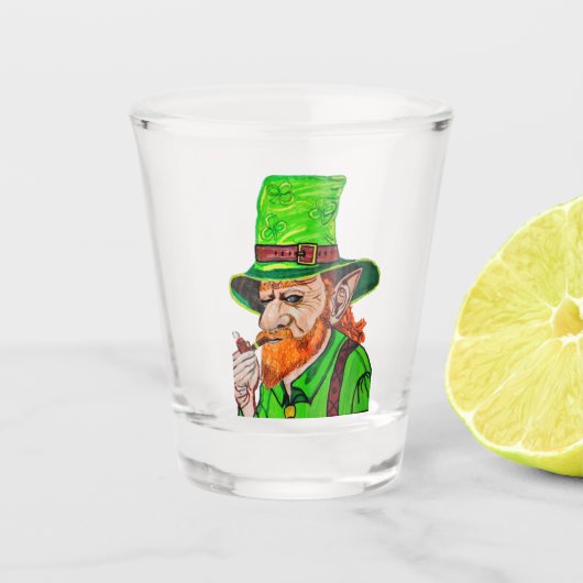VERRE A SHOT LE LUTIN DES BOIS (Devant)