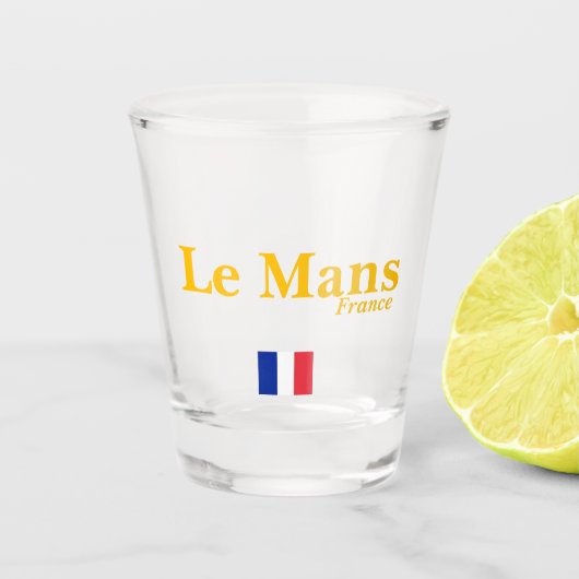 Verre A Shot Le Mans, France (Devant)