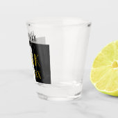 Verre A Shot Le Mariage Gatsby Tuxedo Bridesman Shot Glass (Droite)