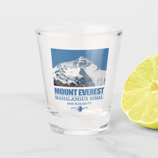 Verre A Shot Le mont Everest (Devant)
