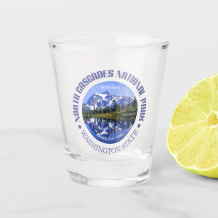 Verre A Shot Le nord cascade le NP