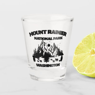 Verre A Shot Le Parc national du Mont Rainier
