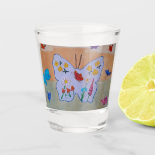Verre A Shot Le rêve papillon