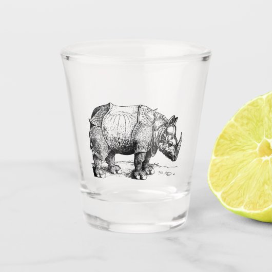 Verre A Shot Le rhinocéros (Devant)