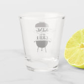 Verre A Shot Le Roi Du Grill (Dos)