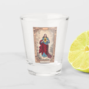 Verre A Shot Le Sacré-Cœur de Jésus