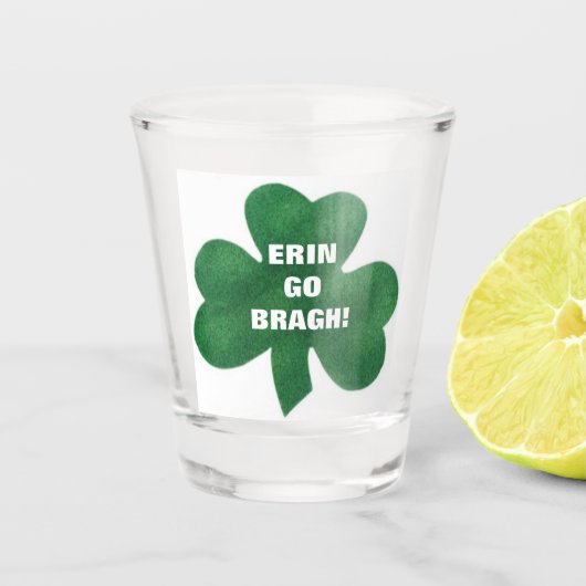 Verre A Shot LE shamrock ERIN VA SE BRAQUER ! (Devant)