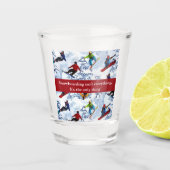 Verre A Shot Le snowboard n'est pas tout (Devant)