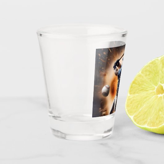 Verre A Shot Le terrain de baseball Thunder, (Gauche)