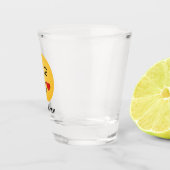 Verre A Shot Le visage Jetant un baiser (Droite)