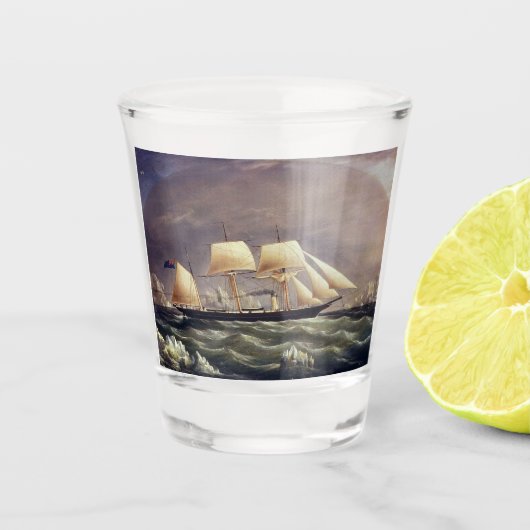 Verre A Shot Le Yacht Fox 1900 (Devant)