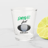 Verre A Shot Lecteur rapide, putt lent (Devant)