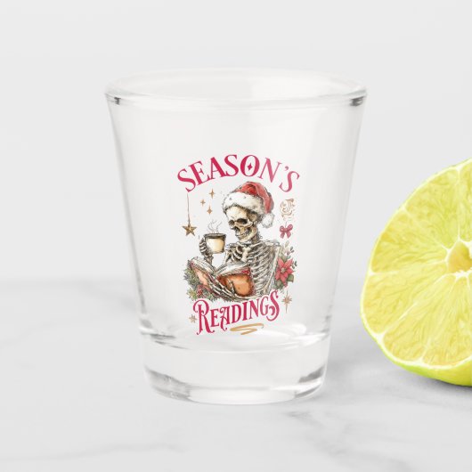 Verre A Shot Lectures de saison (Devant)