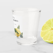 Verre A Shot Lemon Citrus Main Squeeze Baby Shower Mariage (Droite)