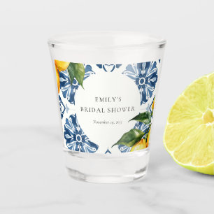 Verre A Shot Lemon Citrus Positano Enterrement de Vie de Jeune