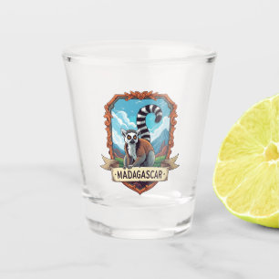 Verre A Shot Lémurien à Madagascar Voyage