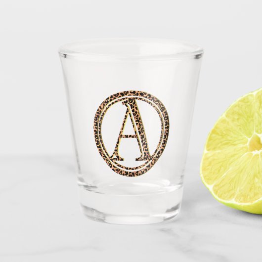 Verre A Shot Leopard (Devant)