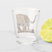Verre A Shot Leopard (Dos)