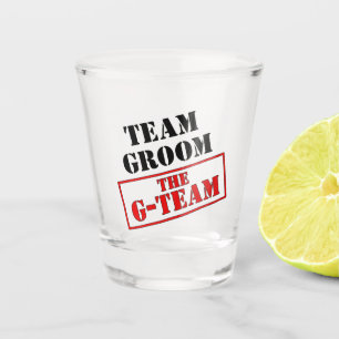 Verre A Shot L'équipe de garçons d'honneur G-Team