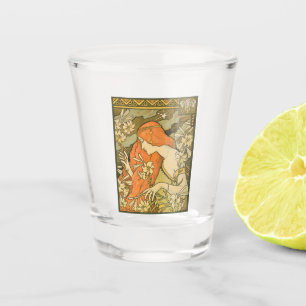 Verre A Shot L'Ermitage Française Nouveau Femme dans le champ d